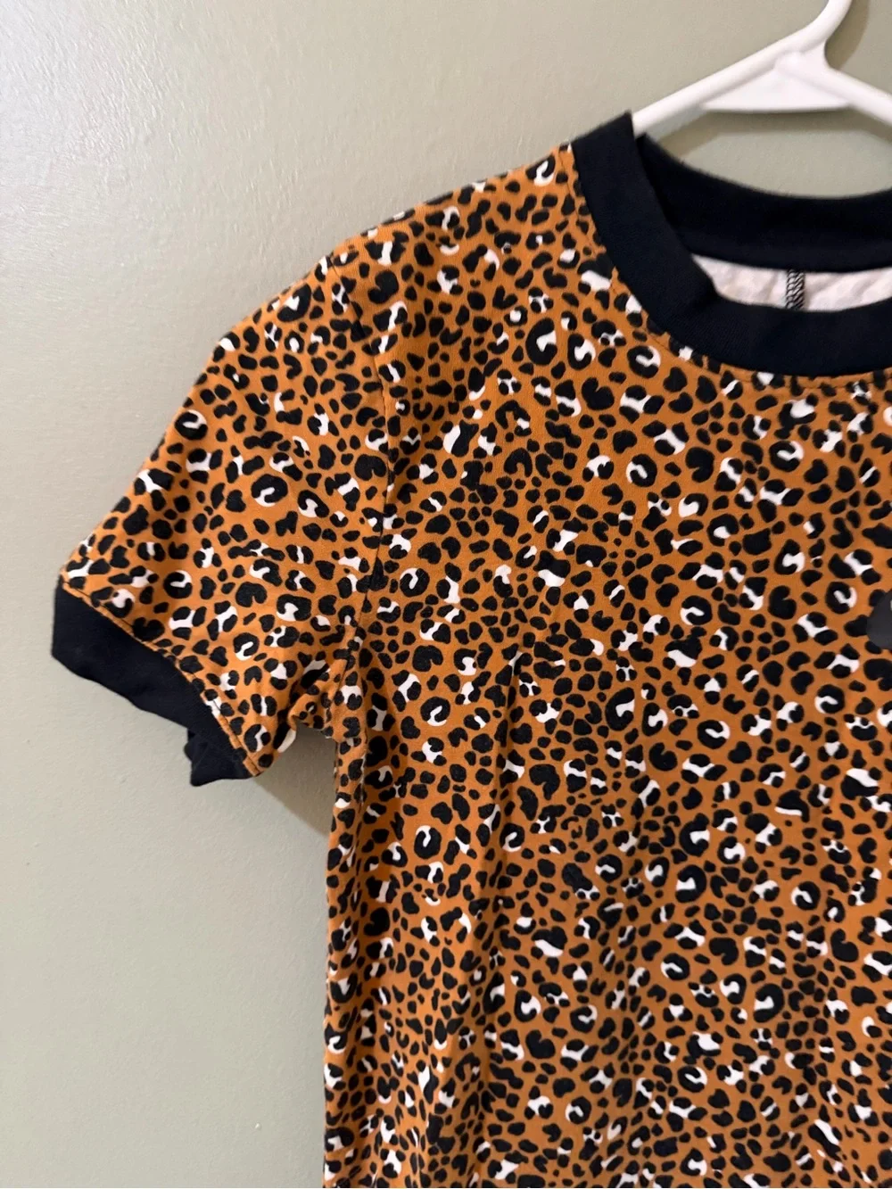 NIKE Animal Print AOP Cheetah BODYSUIT [CD3611-754] TIGHT Fit small